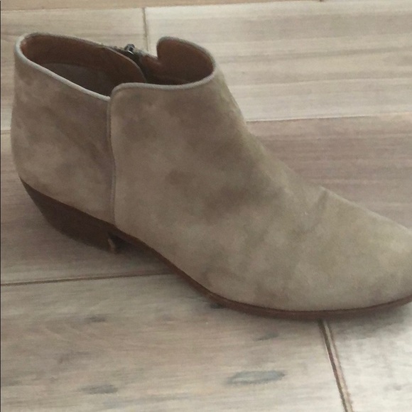 Tan Sam Edelman Booties 7.5 - Picture 4 of 4
